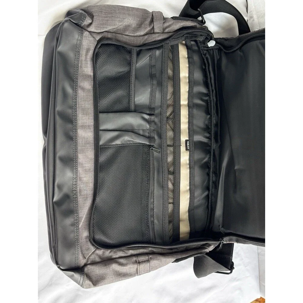 Universal Orlando Resort Merchandise Gray Heathered Grey Laptop Messenger Bag